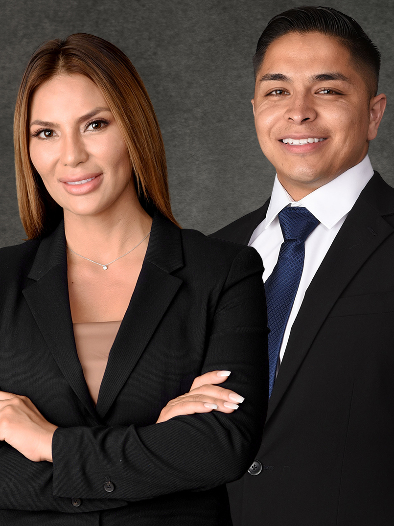 Adriana Bourdeau and Orlando Hernandez